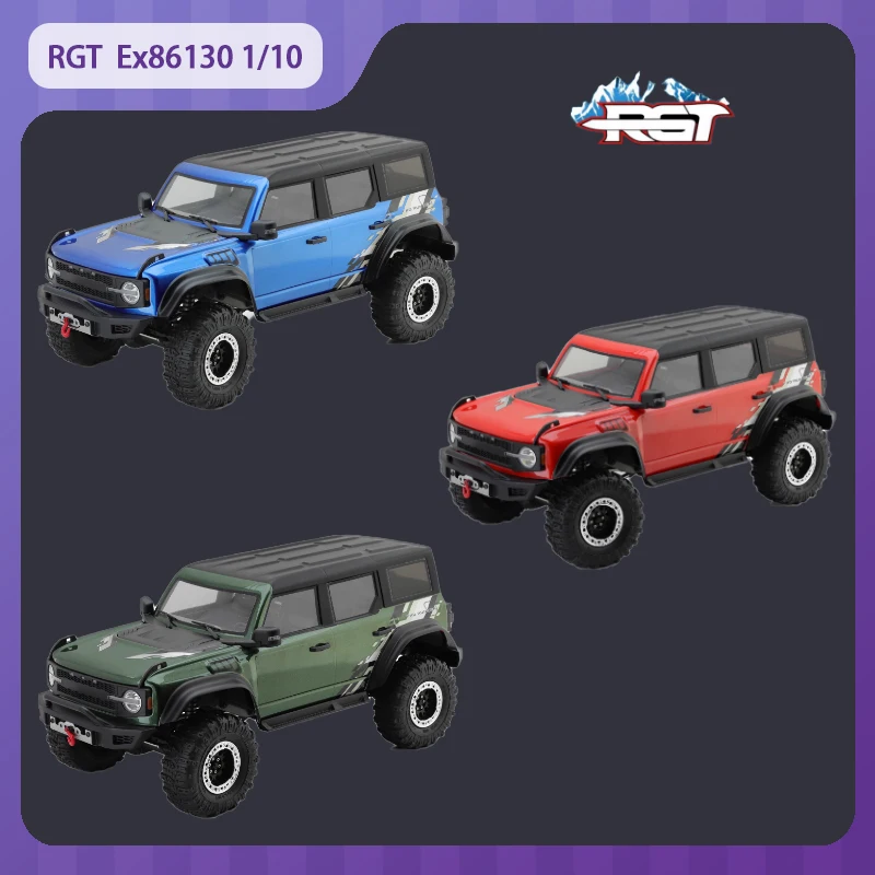 

RGT Ex86130 Радиоуправляемый автомобиль, имитация альпинистского автомобиля, 1/10, радиоуправляемая модель, электрический полноприводный внедорожный автомобиль с дистанционным управлением, игрушка для взрослых, подарок