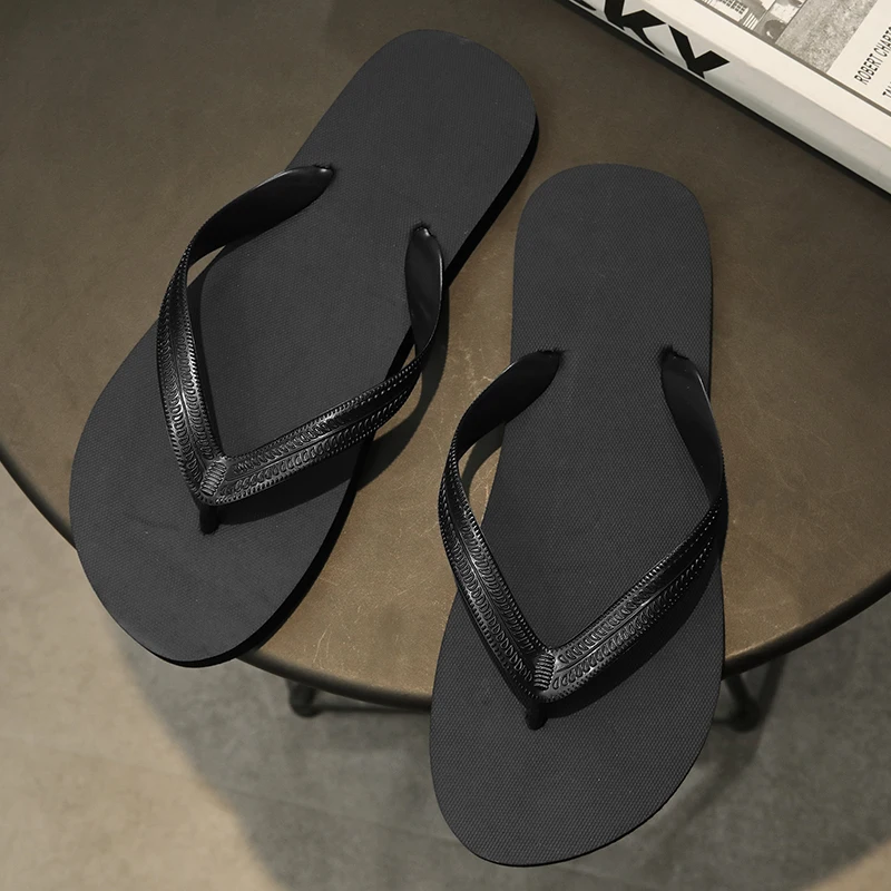 

Повседневные мужские минималистичные шлепанцы, летние модные уличные противоскользящие износостойкие спортивные сандалии с мягкой пляжной повседневной обувью