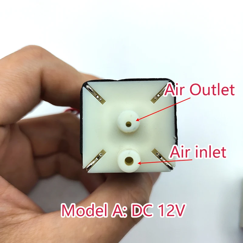 CONJOIN-bomba de aire de vacío pequeña CJVP28, DC 12V/20V, Micro diafragma, autocebante, bomba de succión de presión negativa, Monitor DIY