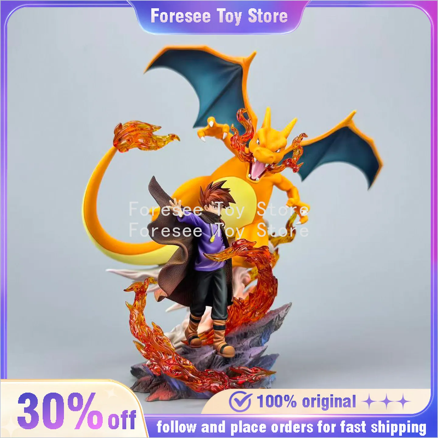 new-15cm-pokemon-anime-peripheral-model-blue-charizard-figure-desktop-decoration-ornaments-best-festival-gift-toy-for-childrens