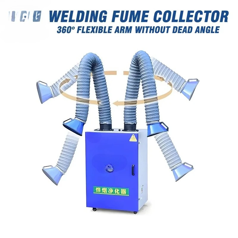 Custom Welding Fume Extractor for Automotive Welding Line Smoke Collection Centralized System Metal Fabrication Dust Removal