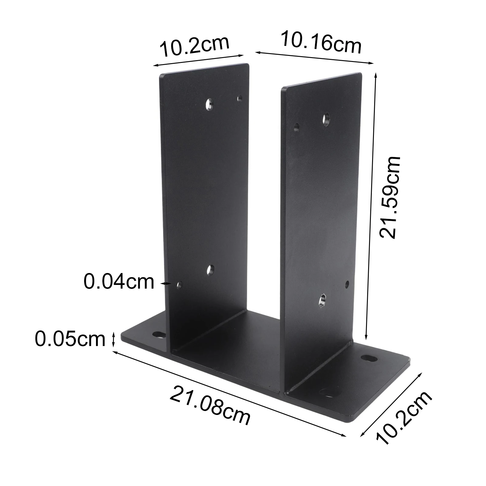 Outdoor Post Base Deck Railings Bracket Secure Outdoor Structures 3.5'' 3.5'' Easy Installation Post Holder Barrier