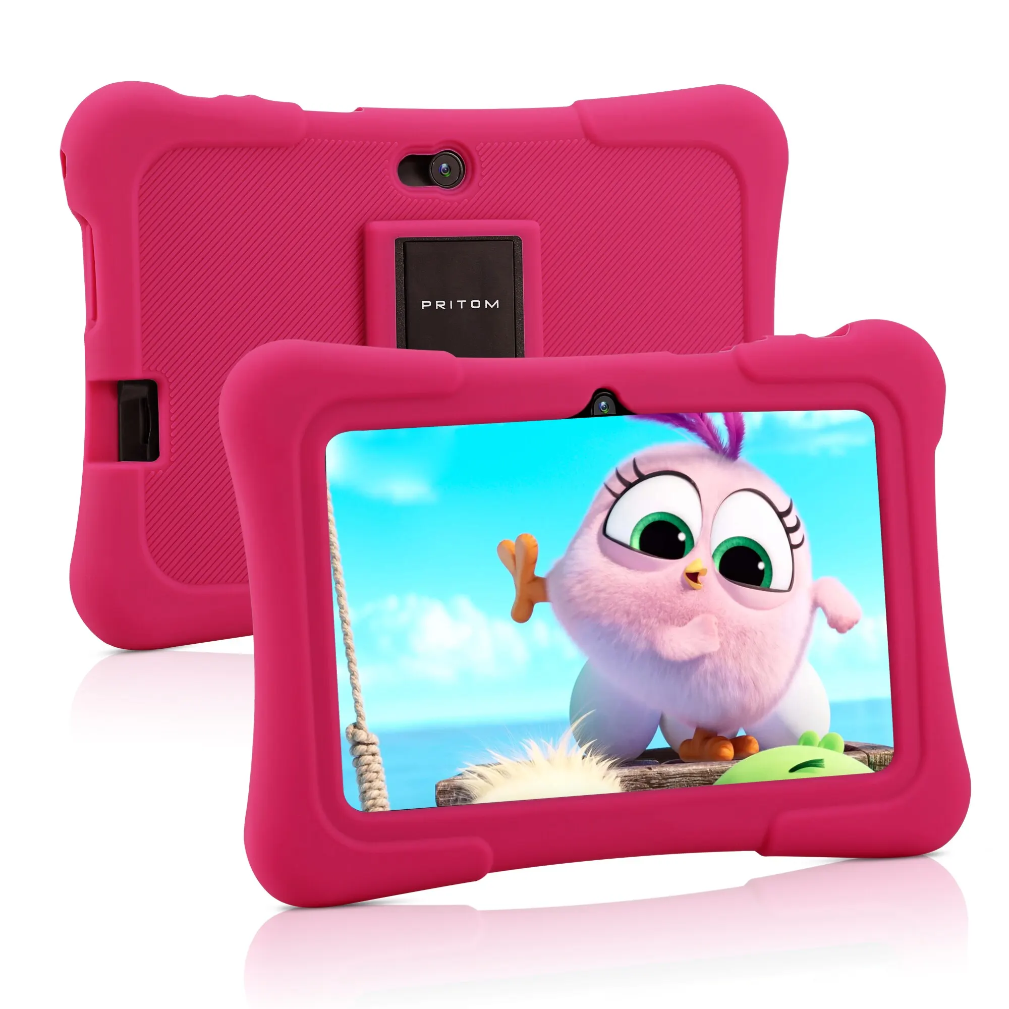 Tablet dla dzieci PRITOM 7 cali, Quad Core, Android 13, 32GB, WiFi, Bluetooth, z instalowanym oprogramowaniem edukacyjnym. — zdjęcie produktu 8