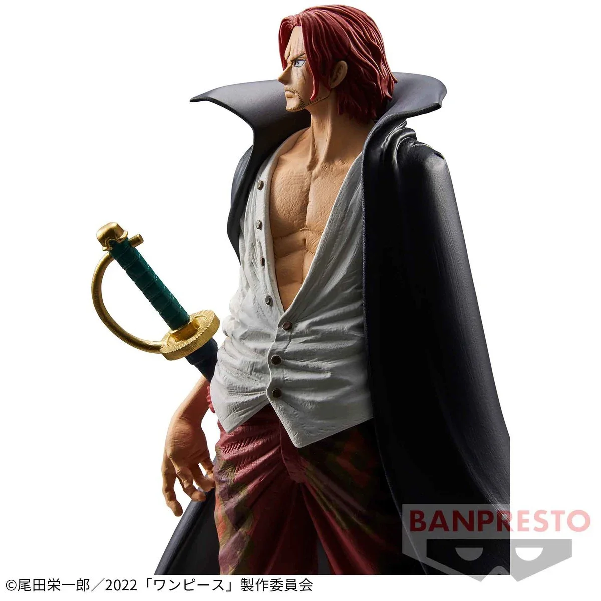 Original In Stock BANPRESTO KOA King of Artist Shanks Figure Anime One Piece Model Genuine Boxed Toy