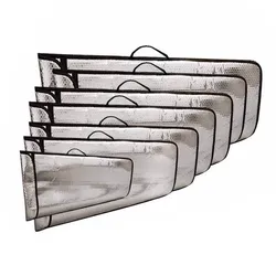 1Pcs Dubbele Laag Bubble Aluminiumfolie Vleugel Zak Aangepaste Zon Bescherming Behuizing Voor 30E 50E 70E 30CC 50CC 100CC model Vliegtuig