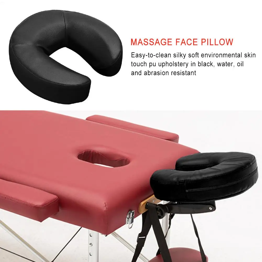 Face Cradle Pillow Basic Massage Face Cradle Cushion Massage Chair Headrest Support Face Pillow Provides Superiors Comfort