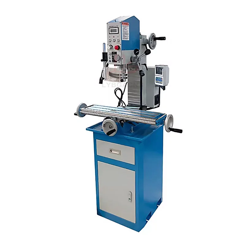 Numerical control multifunctional drilling and milling machine can tilt 90 ° left and right small drilling and milling machine