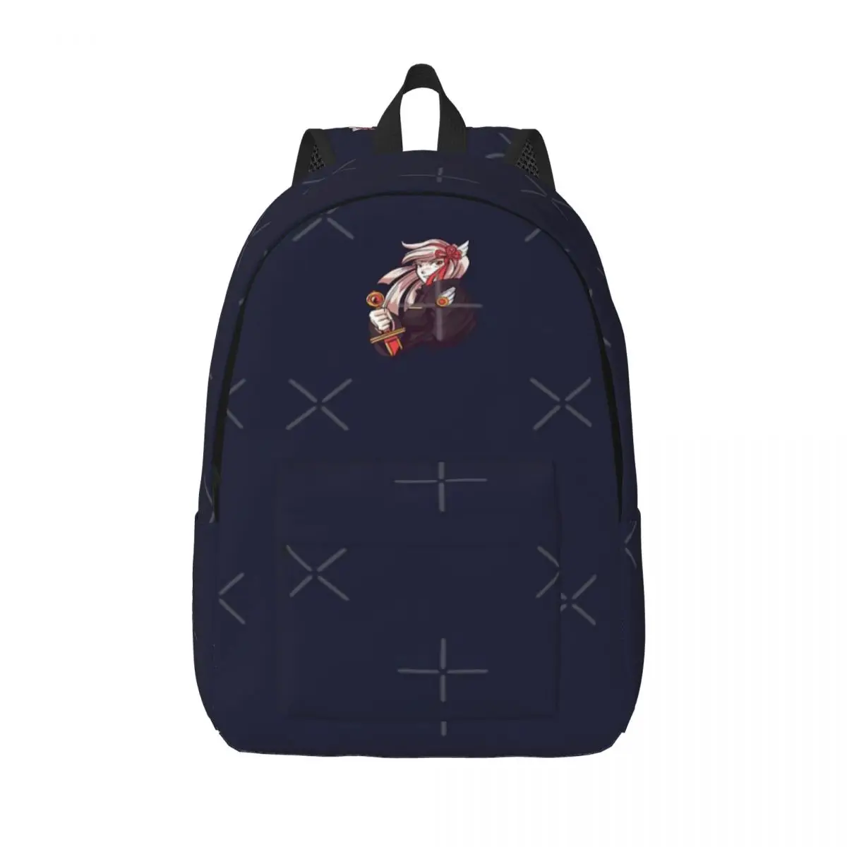 

Простой и стильный рюкзак с персонажем девушки в стиле аниме, холщовый рюкзак, мужской рюкзак