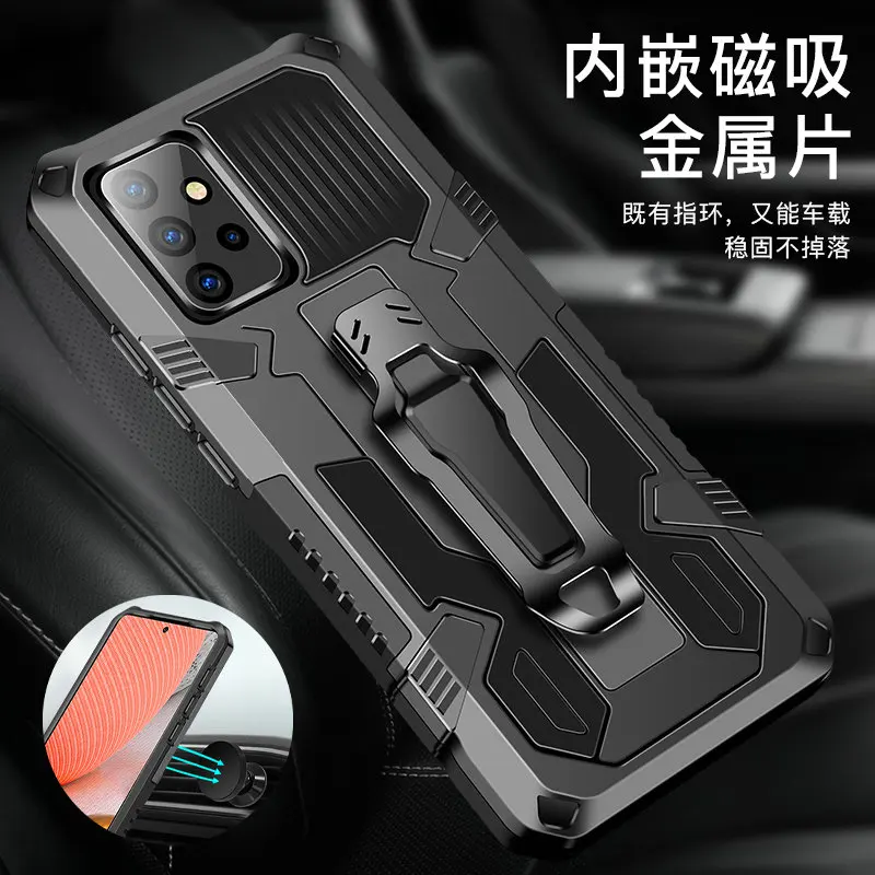 S23 Ultra Belt Clip Case Back Panel for Samsung Galaxy A52s 5G M23 A04S A13 A14 A72 A53 A03 A23 04 A 12 13 52 s 23 A34 A54 Cover