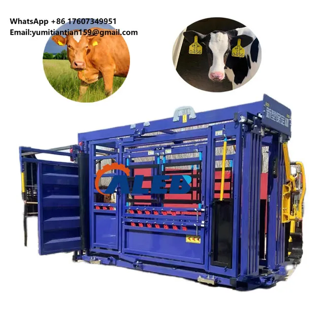High Efficiency Cattle Farm Livestock Breeding Machinery and Equipment Squeeze Machine