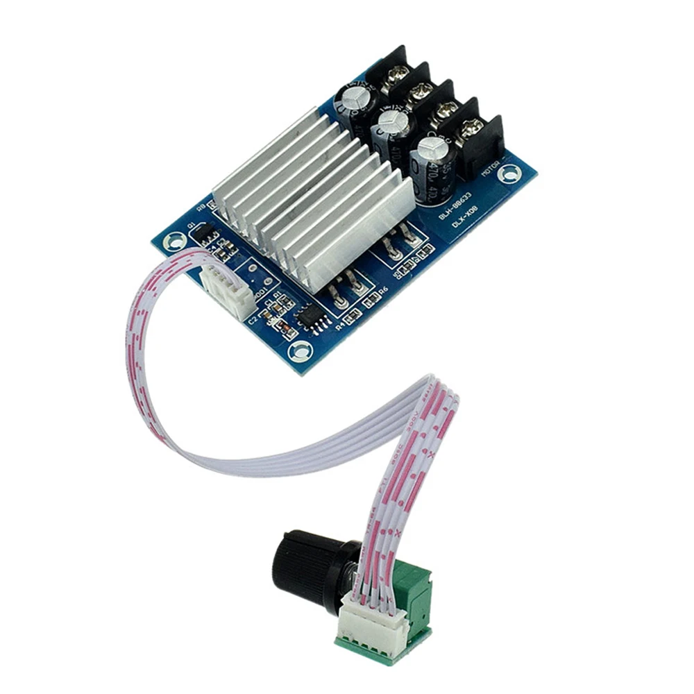PWM DC Motor Governor 12-24V Motor Speed Controller 30A Adjustable Brush Motor Speed Controller Regulator
