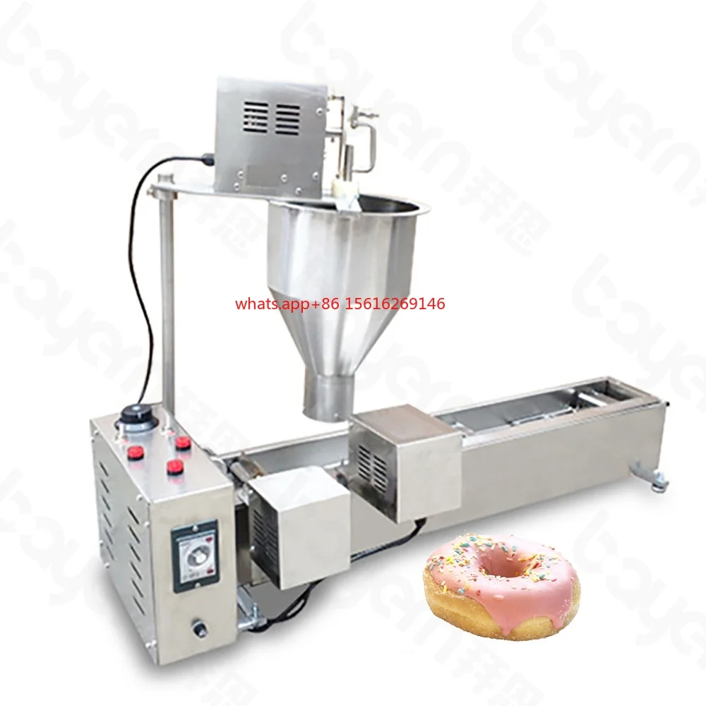 

Ring Pembuat Donut Depositor Machine Makinasi Automatique Pour Depositor Fryer Mesin Robot Donat Donuts Maker Making Machine