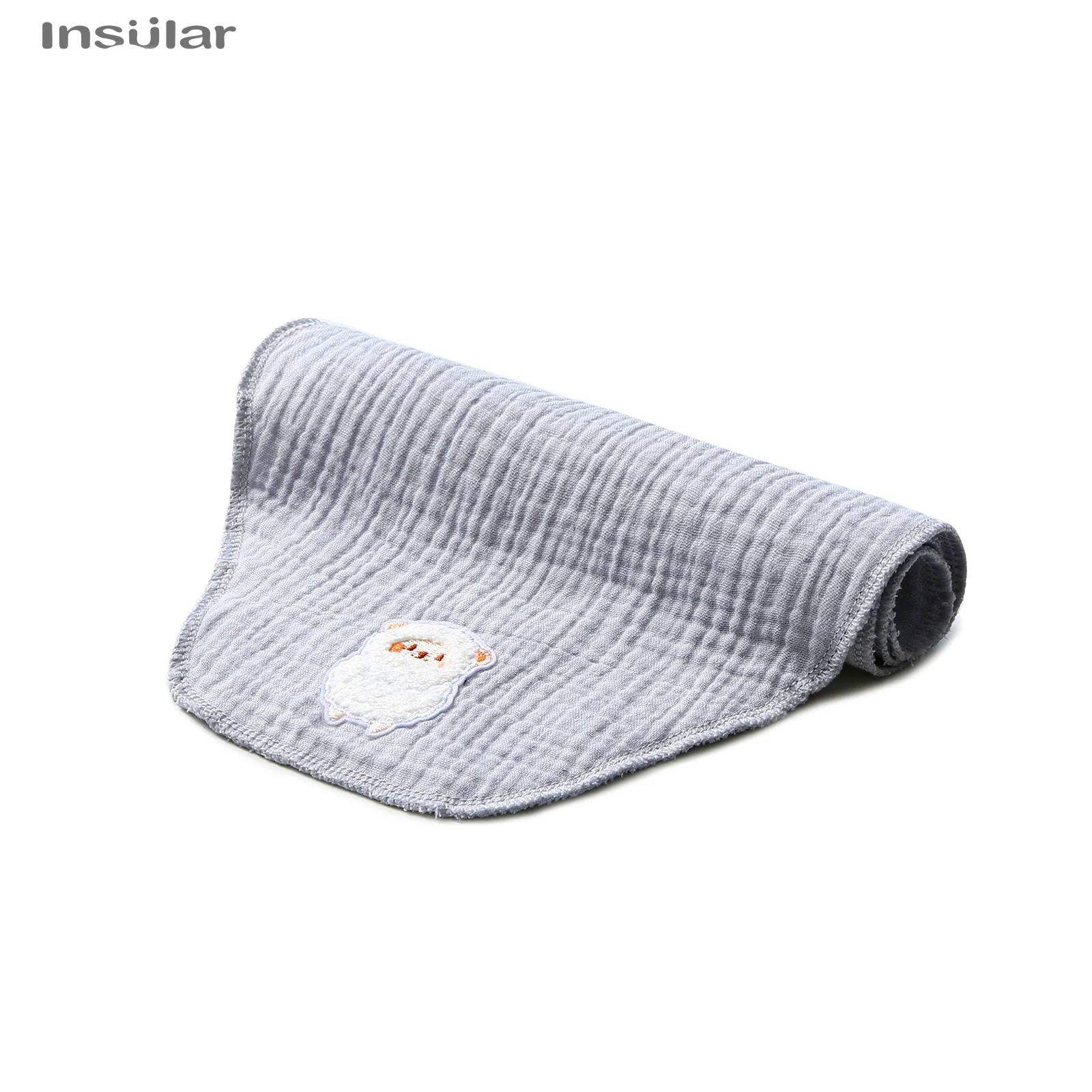 4 Layers Muslin Baby Sweat Towel Gauze Wipe Sweat Back Cotton Baby Stuff Kids Security Perspiration Absorption Infant Wash Cloth