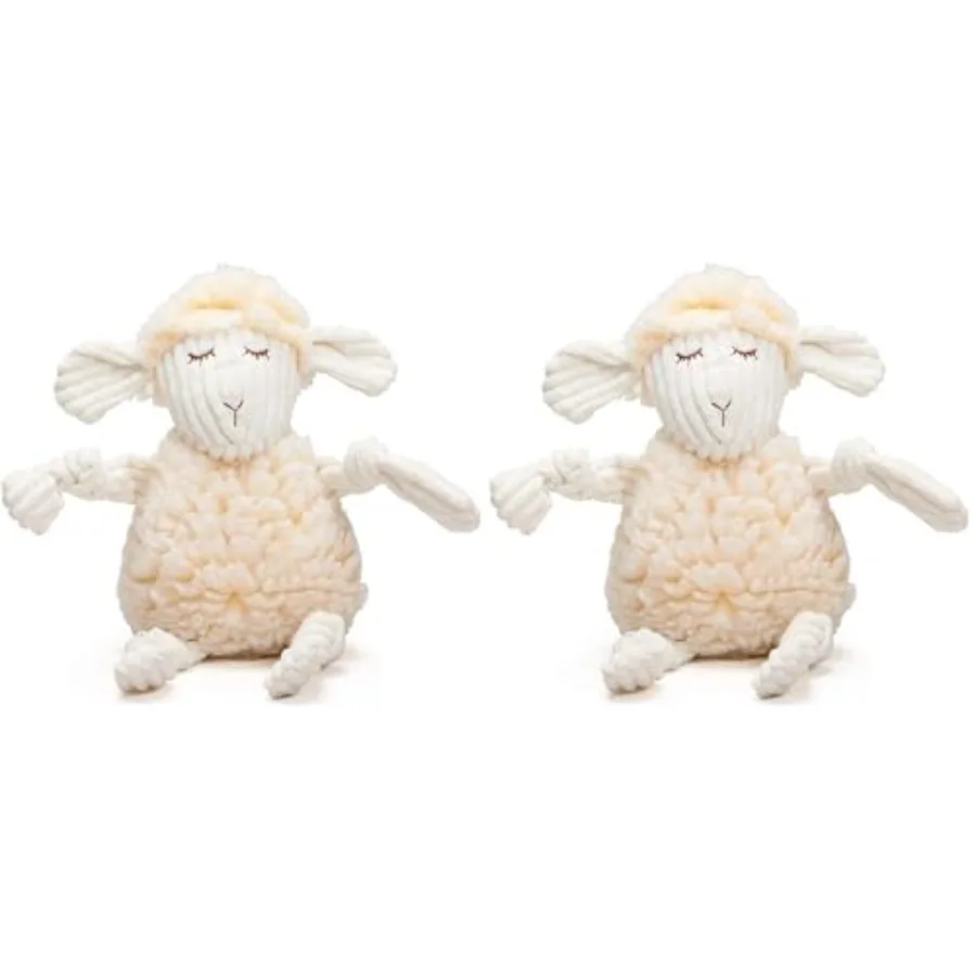 

Плюшевая игрушка для собак - Мягкая интерактивная игрушка из флиса для маленьких и крупных пород с пищалкой - Louise Lamb La