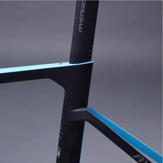 Niebieska marka malująca Carbon Aero Bicycle Course Producent Hongfu Wyprzedaż