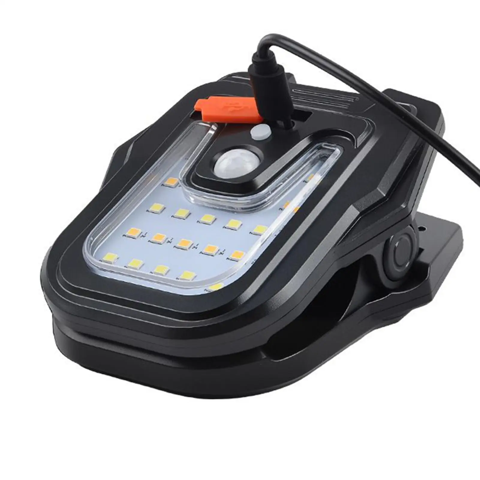 Clip On Solar Lichter Im Freien Wasserdichte Outdoor Solar Clip Licht Motion Sensor Beleuchtung Tragbare LED Für Zaun Tor Garten