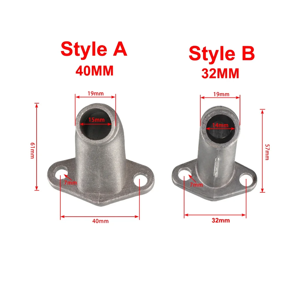 

32/40mm Carburetor Intake Manifold Suitable for Motorcycle 49cc60cc66cc80cc 2-Stroke Engine Motor Electric Bicycle Accessories