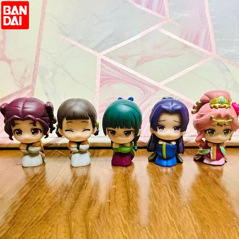 

Bandai Gashapon Ball, новые 5 стилей, дневники аптекартии, Jinshi Maomao, фигурки героев, модель, орнамент, капсульные игрушки, оригинальные подарки