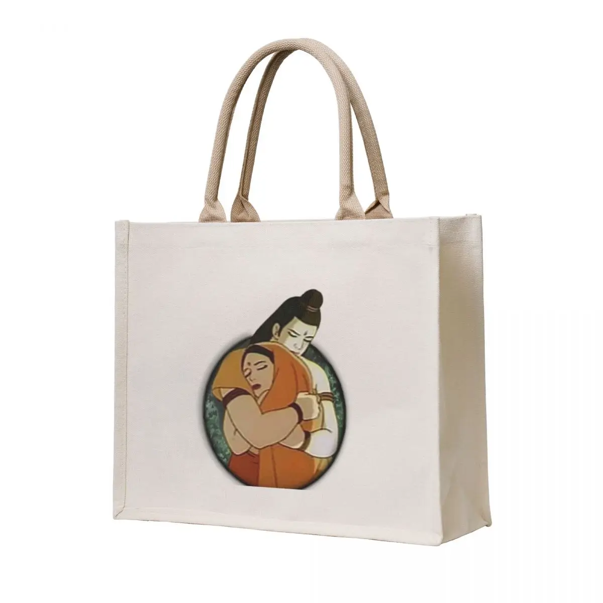 

Sacred Love: Sita Ram Tote Bag Customizable tote bag women bag tote