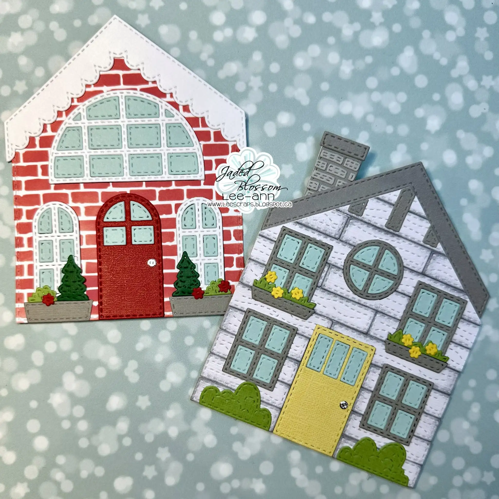 Jaded Blossom Mini House Gnome Dies: House Add Ons Metal Cutting Dies and Stamps for DIY Handmade Scrapbook Card July 2026 New