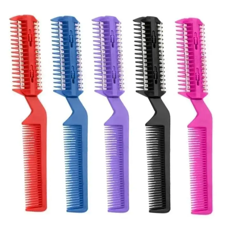 2026 New 2-in-1 Pet Hair Clipper 1Pc Thinning Cutting Grooming Tool Creative Long Haired Dog Cat Trimming Accessory Random Color