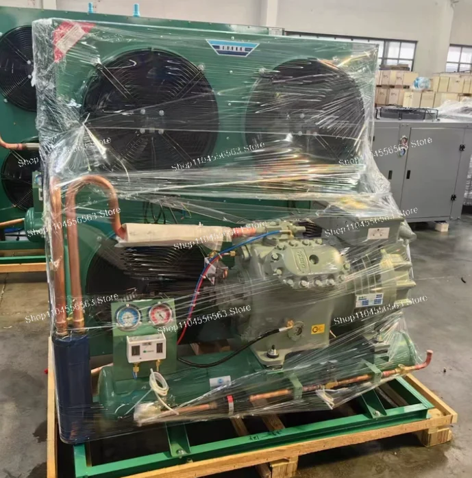 Negotiated Price Complete Cold Room Refrigeration Unit 5HP 30HP Semi-Hermetic Piston Compressor Temp Screw Chiller for Freezer