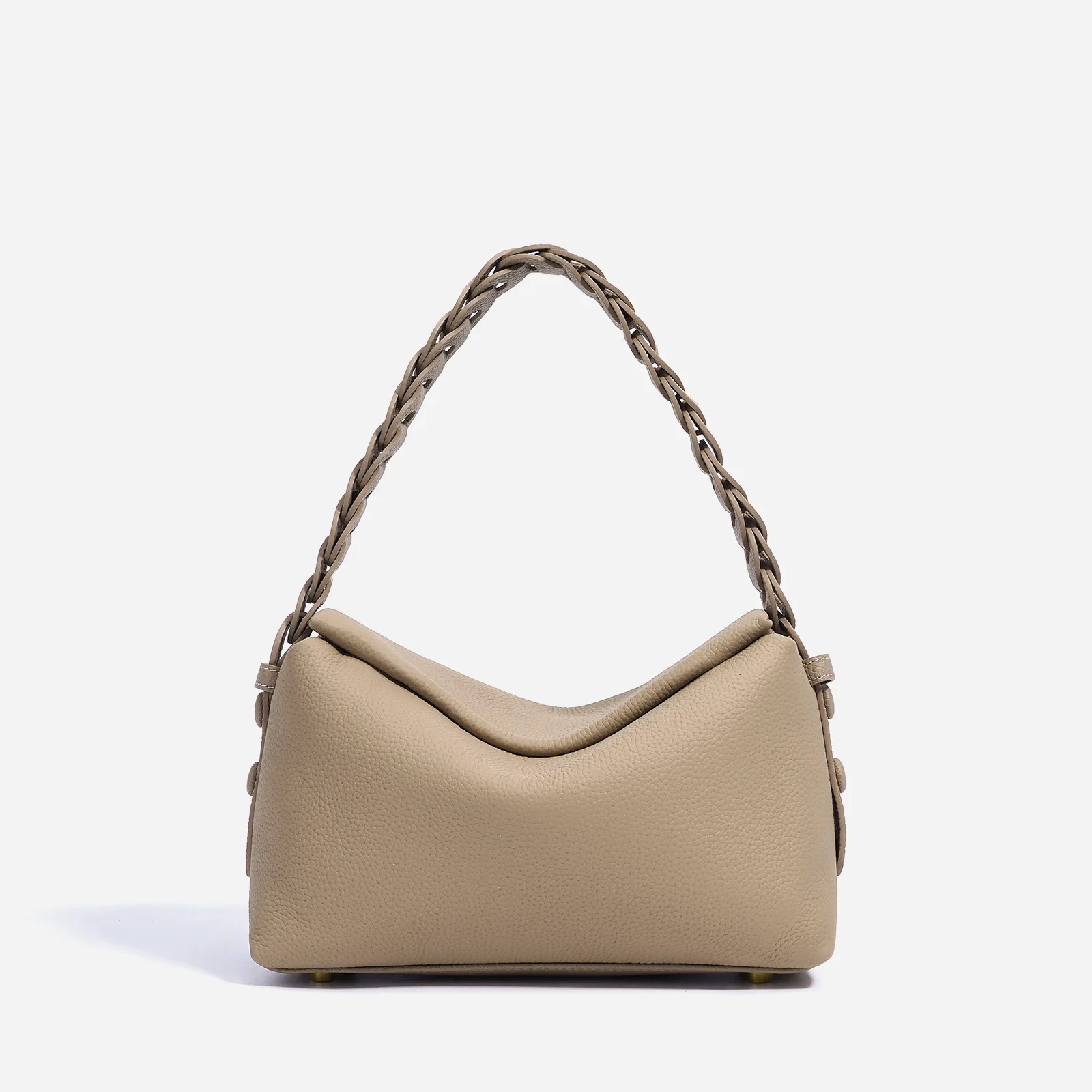 Unique Leather Crossbody Diaper Bag Women's Luxury Tote Vintage Minimalist Designer Large Capacity Elegant Artisan