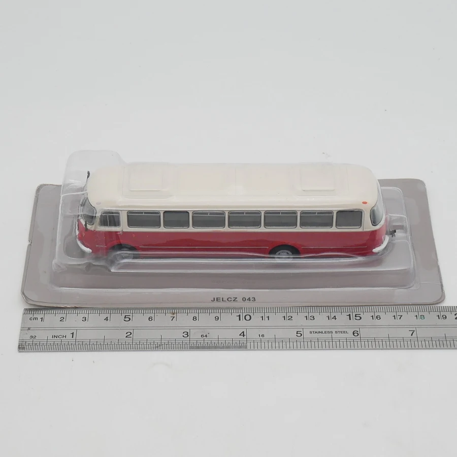 

Diecast IXO 1:72 Scale Ist Jelcz 043 Bus Alloy Car Model Collectible Toy Gift Souvenir Display Ornament