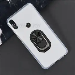 For ASUS ZenFone Max Pro M1 ZB601KL ZB602KL X00TD,X00TDB X00TDA Back Ring Holder Bracket Phone Case TPU Soft Silicone Cover