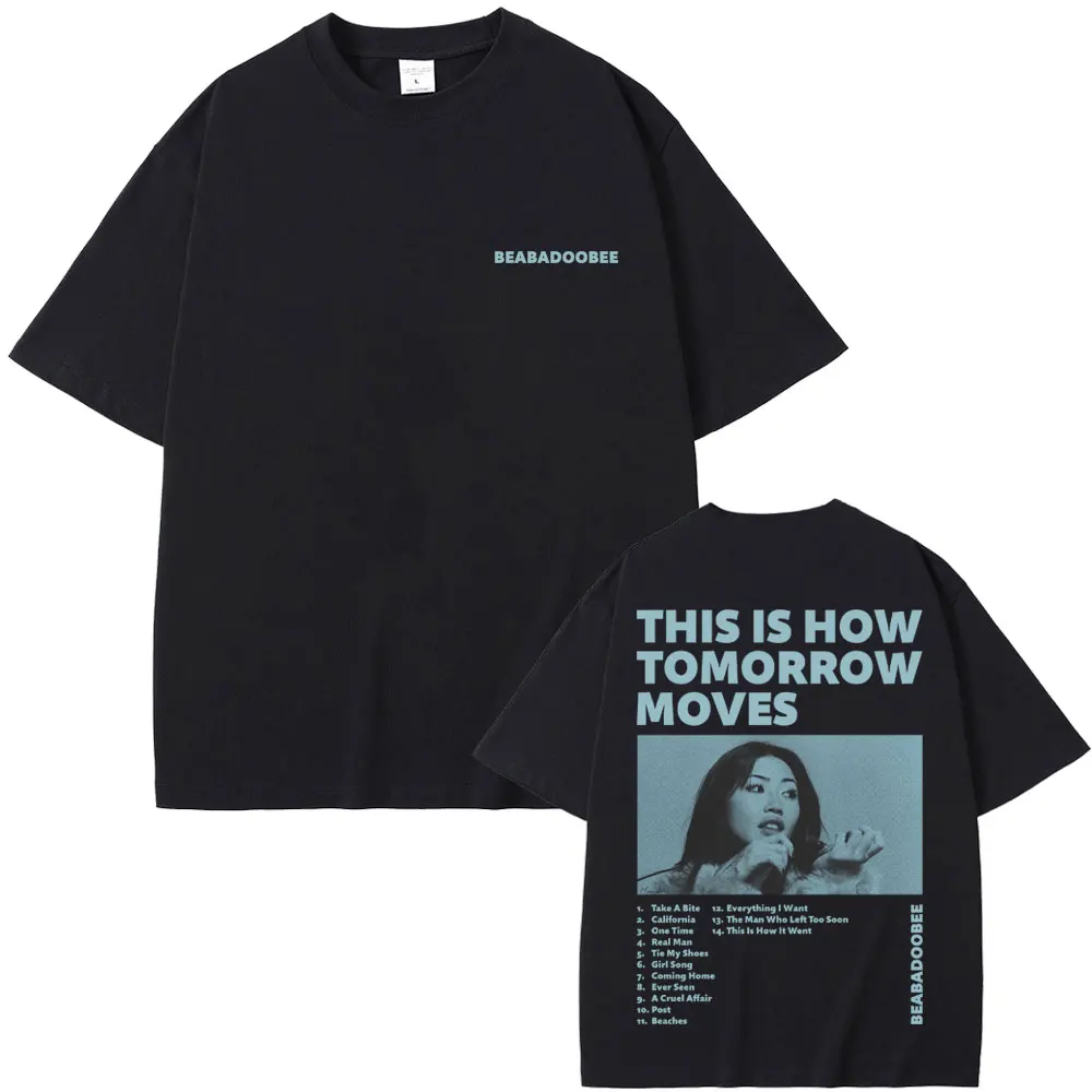 

Beabadoobee This Is How Tomorrow Moves Music Album Cover T Shirts Men Women Fashion Trend Tshirt Men's Casual Oversized T-shirt