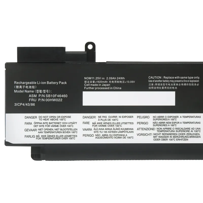 Imagem -06 - Bateria do Portátil para Lenovo T470s T460s 01av406 00hw023 00hw024 00hw025 00hw022 01av407 Sb10j79004 Sb10f46463