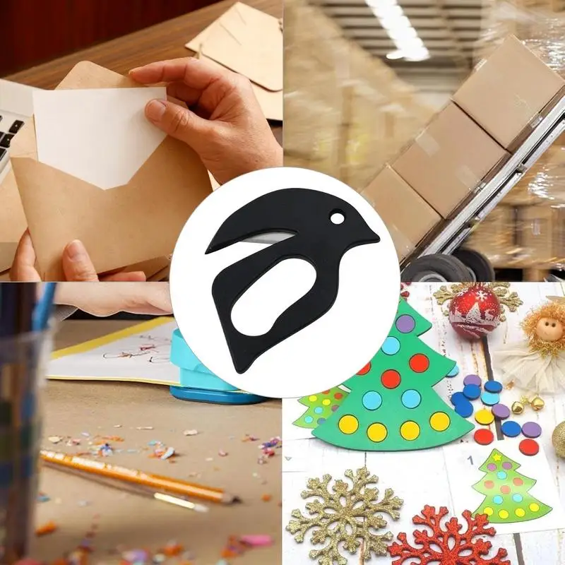 Envelope Cutter Animal Shaped Wrapping Paper Cutter Small Mail Opener Portable Utility Cutter For Women Men Opening Packages