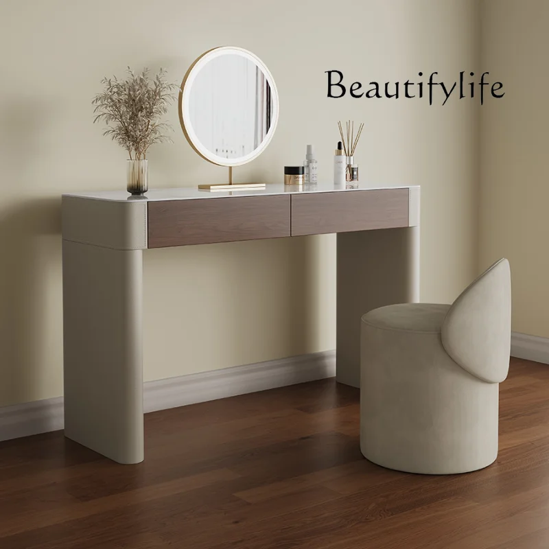 

smart home Nordic Makeup Dressing Table Women Chair Drawer Desk Dressing Table Modern Room Penteadeiras De Maquiagem Bedroom Fur