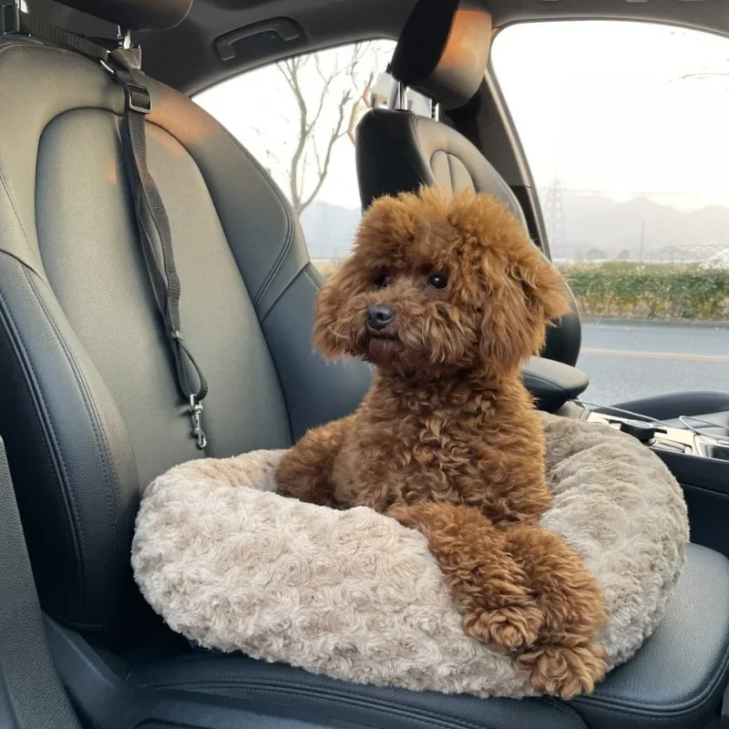 Pet car seat cushion, car mounted dog cat bed, multi-purpose all-season universal bed, outdoor travel dog  cat bed