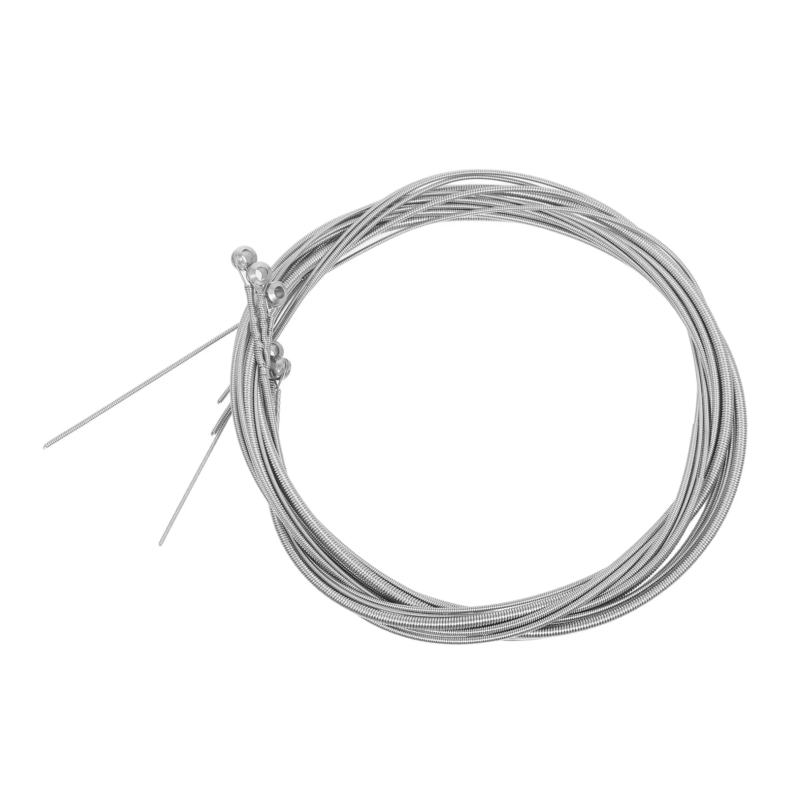 

5Pcs 5-String Electric Bass Guitar Stainless Steel Bass Strings Metal Replacement for Performance Guitar String Sets