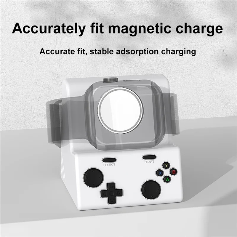 A08E-Smartwatch soporte de cargador de silicona estación de carga soporte de base soporte de carga para reloj serie 10 9 8 7 6 5