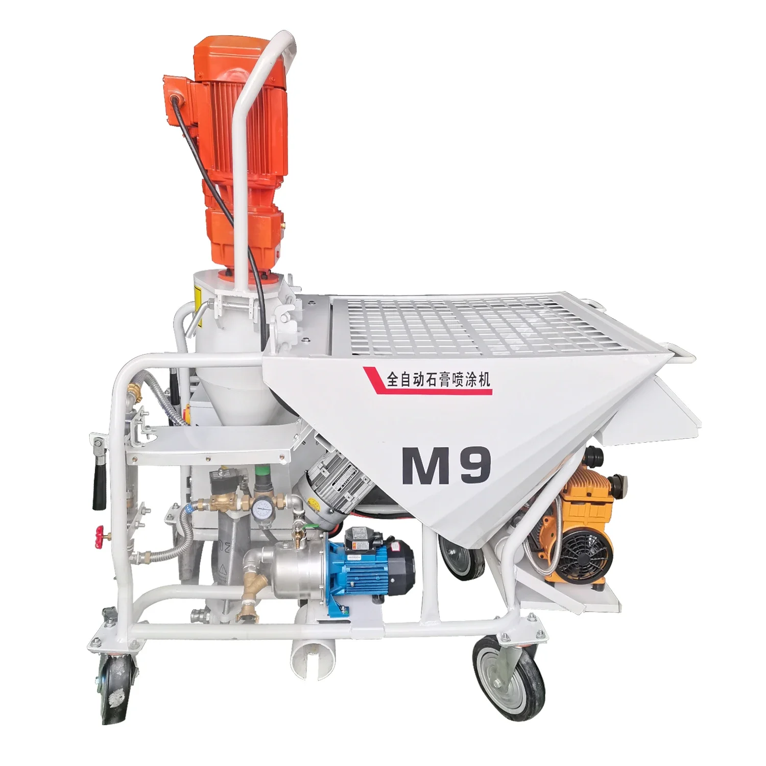 Multifunctional Voltage customizable Gypsum Sprayer M9 30-50M Wall Spray Plastering Machine