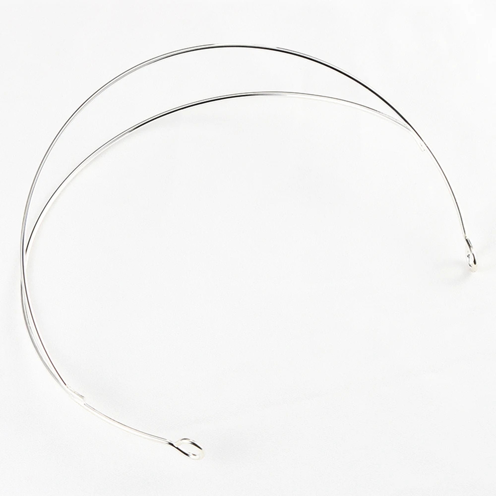 3pcs Metal Two-Line Hairband for Jewelry Making DIY