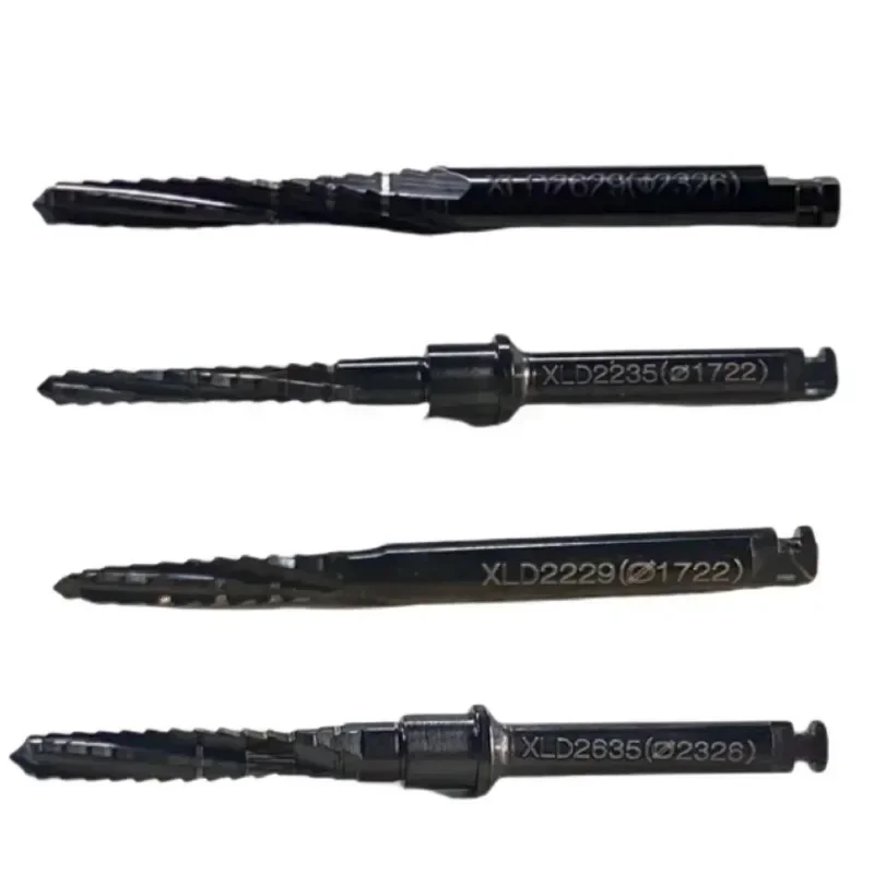 

Dental Pioneer Drill Orientation Oriented Implant Side Titanium Coated Black Reaming Drill Surgical Side Cutting Dentistry Tool