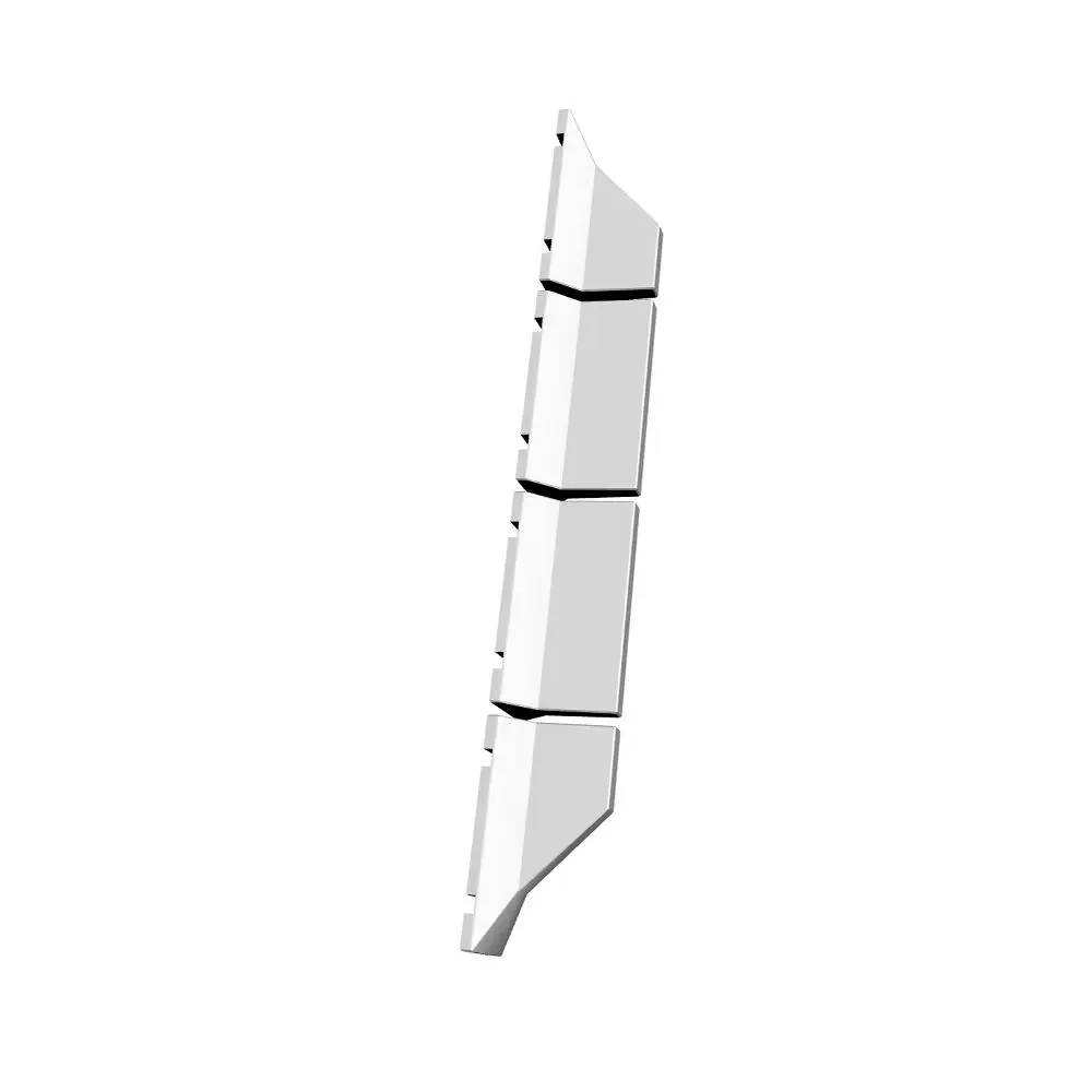 Yao's Studio LYT016 1/87 1/35 1/72 1/76 Miniature Factory Building Railroad Road Accessory Props Display Concrete Jersey barrier
