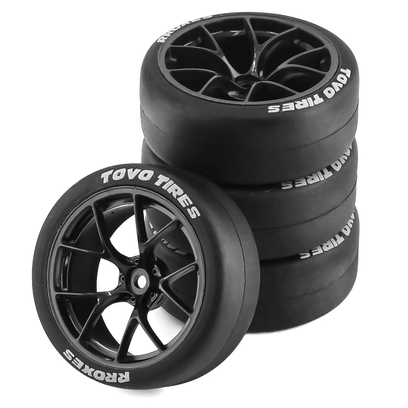 

4pcs 65mm Hard Drift Tire 1/10 RC Drift Car On Road Touring Racing Car Tyre Wheel for Tamiya TT01 TT02 XV01 PTG-2 Kyosho HPI HSP