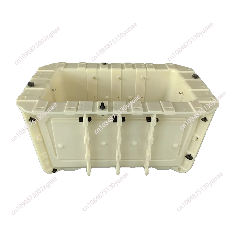 

New rectangular garden stump bonsai big cement Qichuang flower pot mold manger model