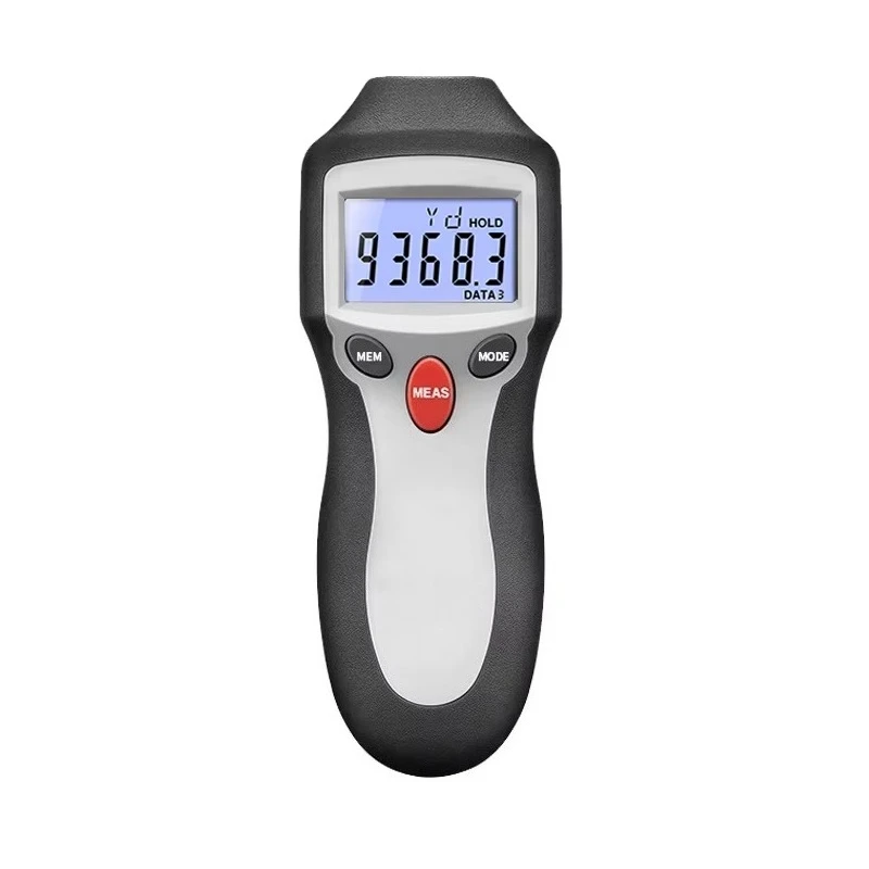 Handheld Non-Contact Digital Tachometer AT-8 Laser RPM Meter for Automotive, Industrial & Motorcycle Applications