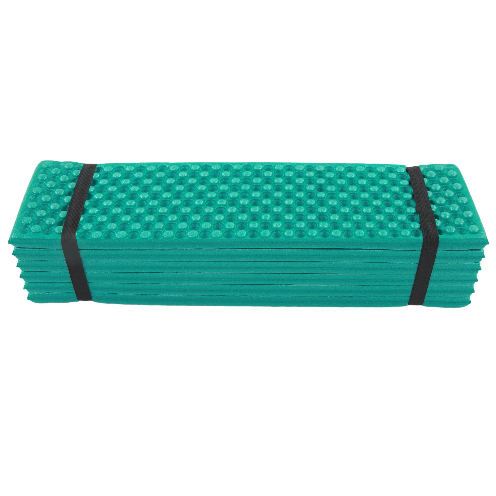 

Double Egg Crate Sleeping Pad Foldable Thickened Foam Sleep Mat for Outdoor Camping 186x57CM Dark Green