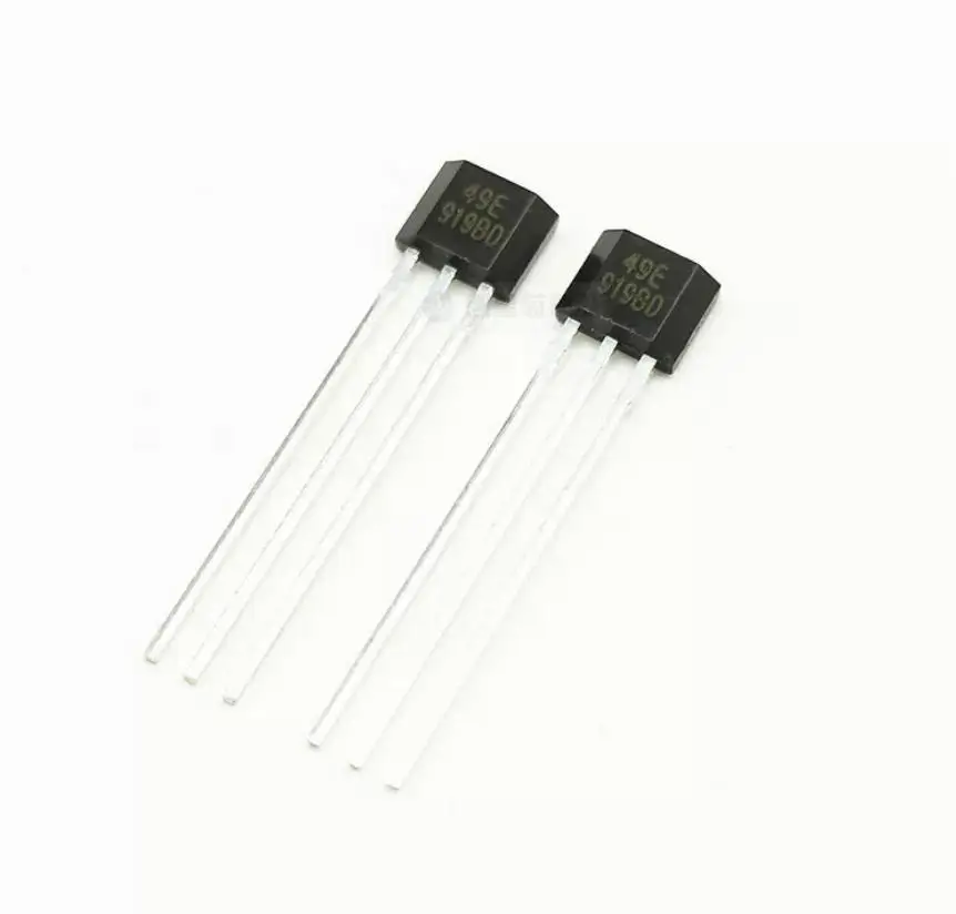 10PCS/LOT 49E S49E OH49E SS49E Hall Element Hall Effect Sensor Linear Switch 100% New & Original