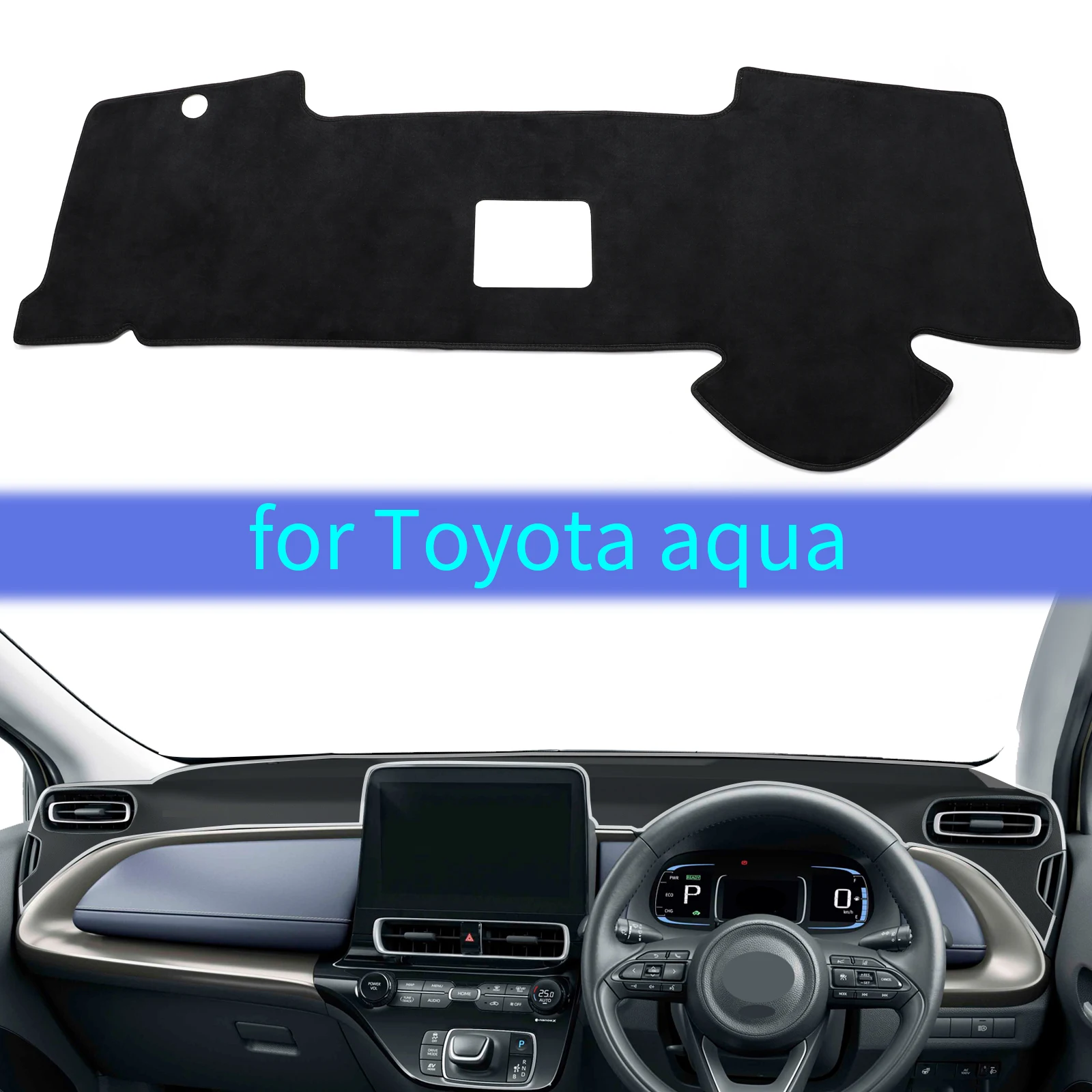 

for Toyota Aqua Prius C 2021 2022 2023 2024 Car Dashboard Mat Accessories Sunshade Protective Carpet Dash Mat Dashmat