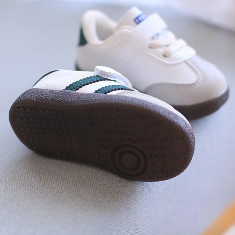 0-4Y حذاء طفل ربيع جديد الأولاد عادية المضادة للانزلاق لينة سوليد الأطفال حذاء التزلج تنفس بنين بنات طفل أحذية رياضية