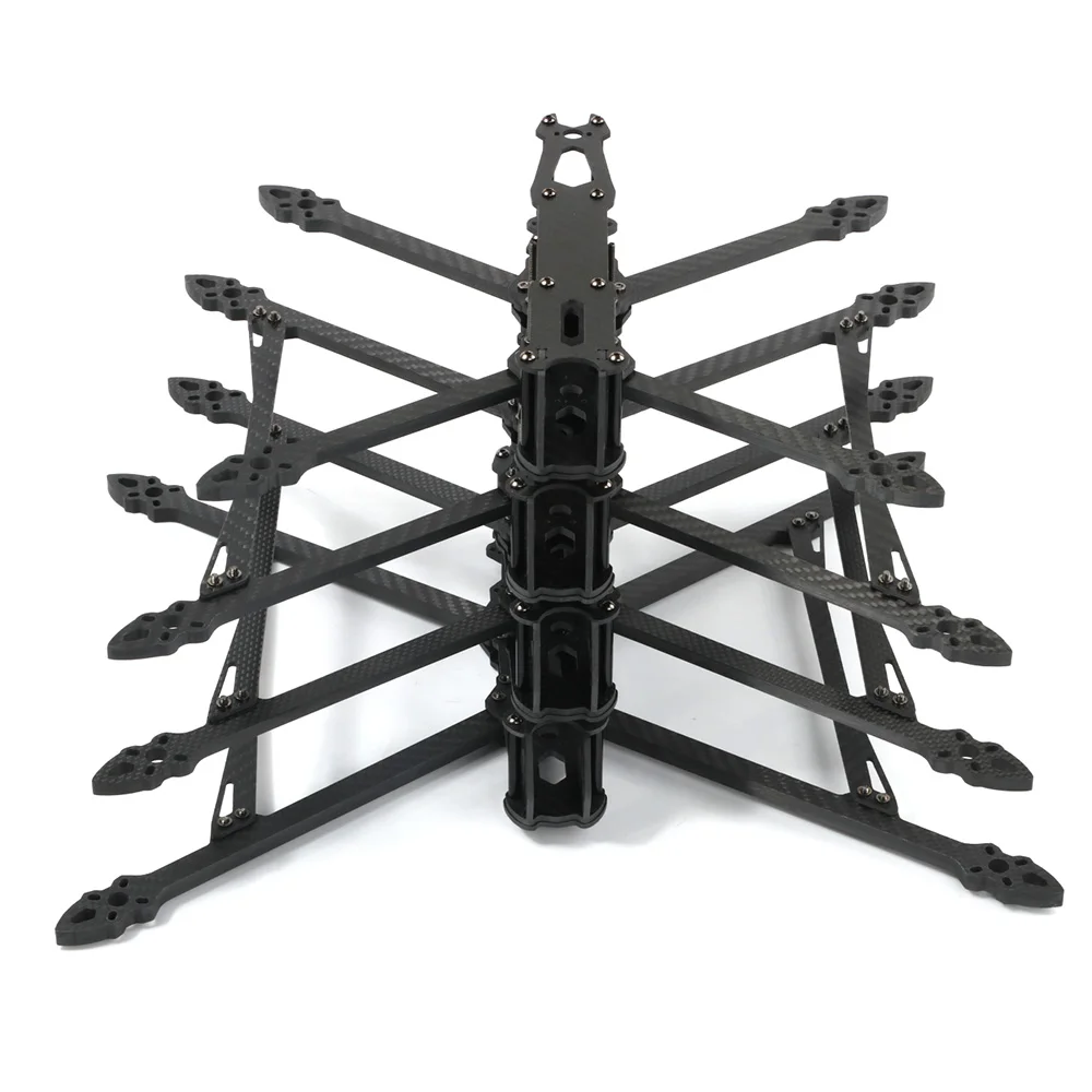

Mark4 V2 3K Carbon Fiber FPV Quadcopter Frame Kit – True-X 7/8/9/10 Inch Long Range Freestyle Racing Drone Frame with 30.5x30.5m
