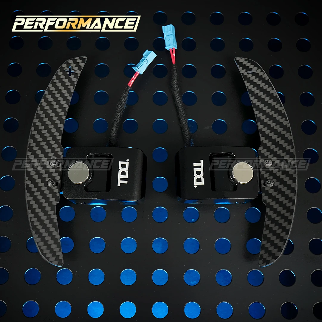TDD 100% Prawdziwe Włókno Węglowe Magnetyczne Manetki Zmiany Biegów Do BMW F20 F30 F32 F34 F36 F80 G42 F30 F31 F34 F35 G80 F30