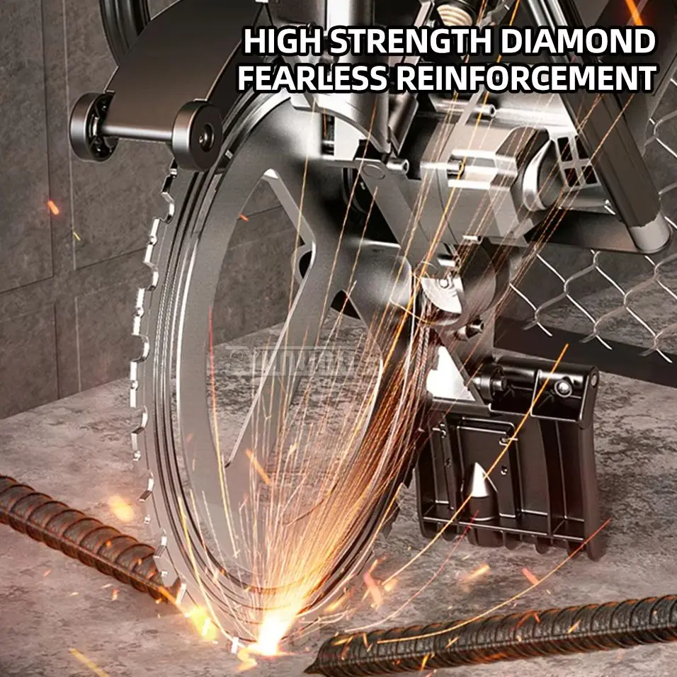 High-power ring saw 0405 Concrete road cutting machine Concrete road saw for stone slotting and wall cutting
